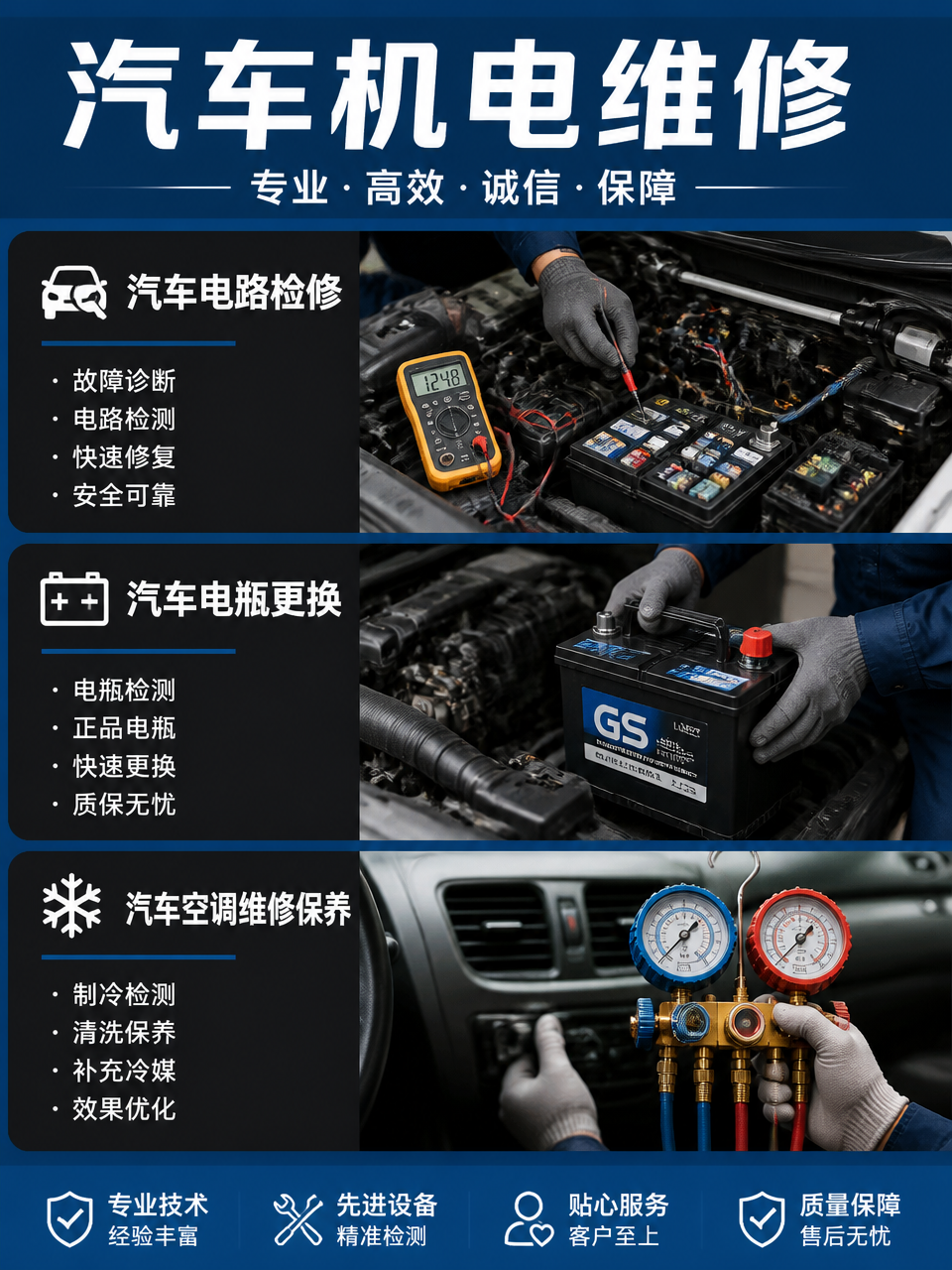 汽车机电维修