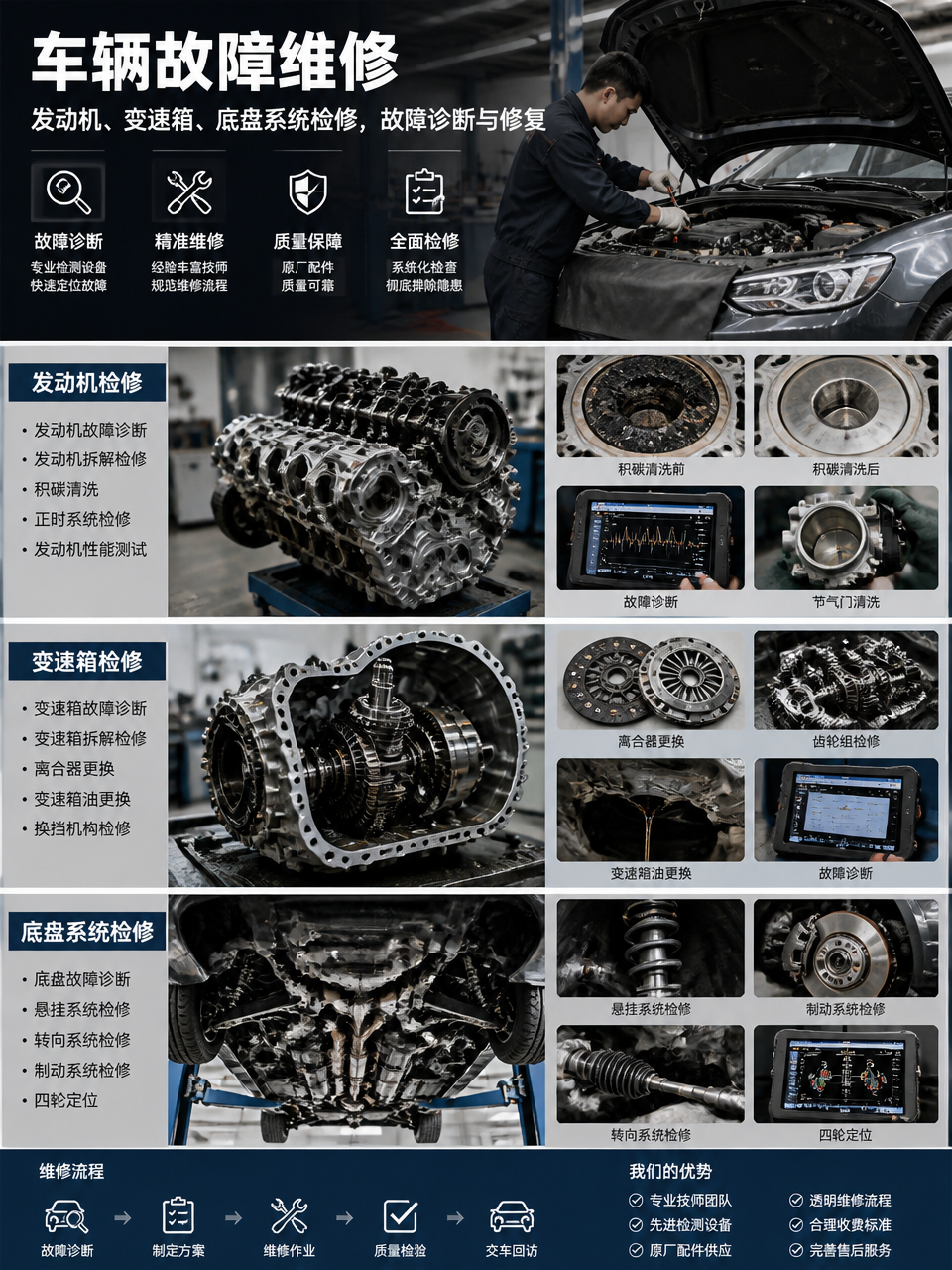 车辆故障维修