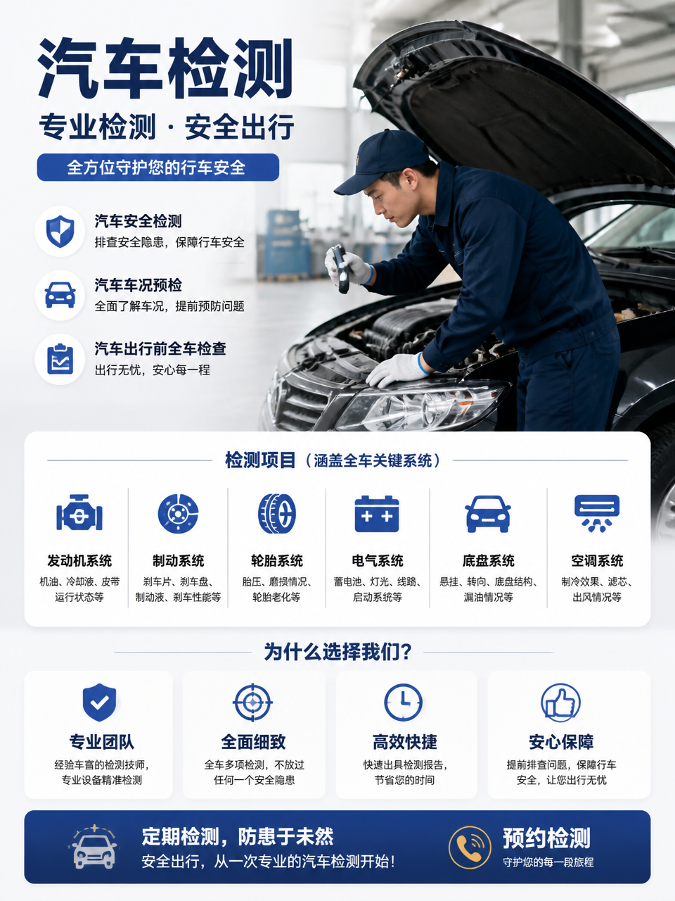 汽车检测